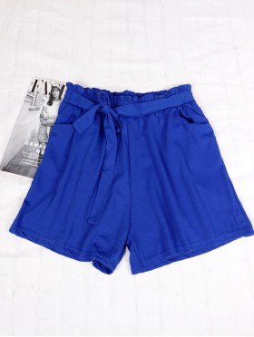 Colored Shorts w/ Front Tie